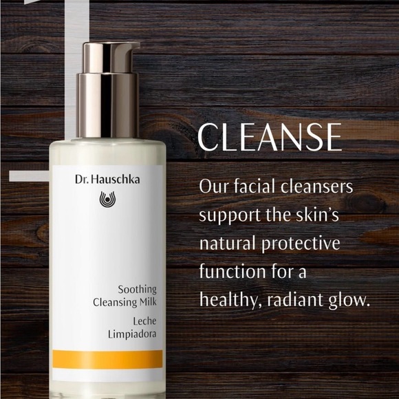 Dr HAUSCHKA Soothing Cleansing Milk 4.9 oz and Rose Day Cream 1 fl oz. bundle. - Picture 5 of 5